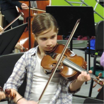 Stockport Youth Orchestra in rehearsals.